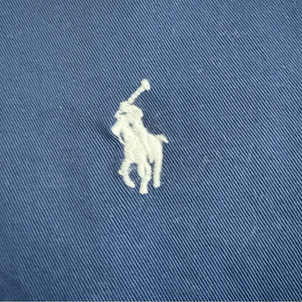 Polo by Ralph Lauren Navy Blue White Logo Men's Shorts EUC - Picture 4 of 9